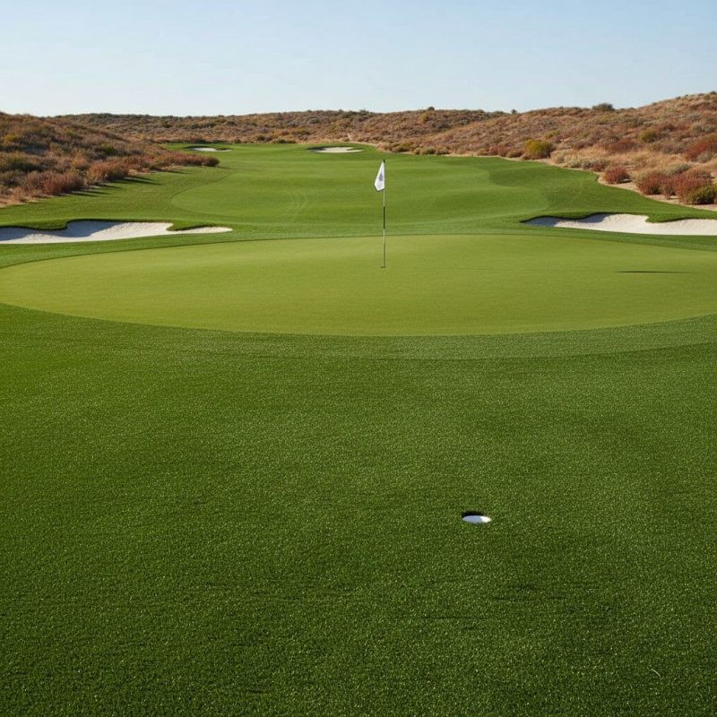 Golf Course Turf Installation detail
