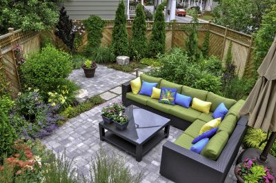 Seating Area with Pavers